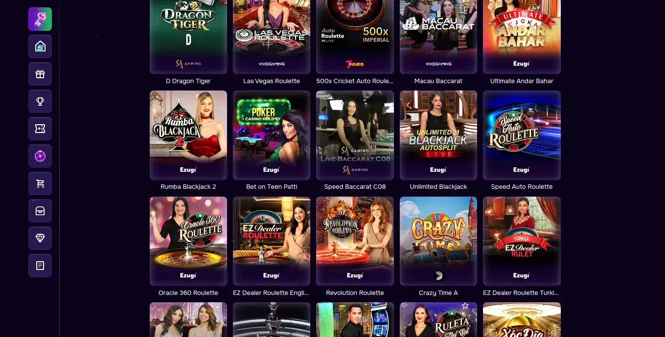 Игровой зал Beef casino Биф официальный сайт